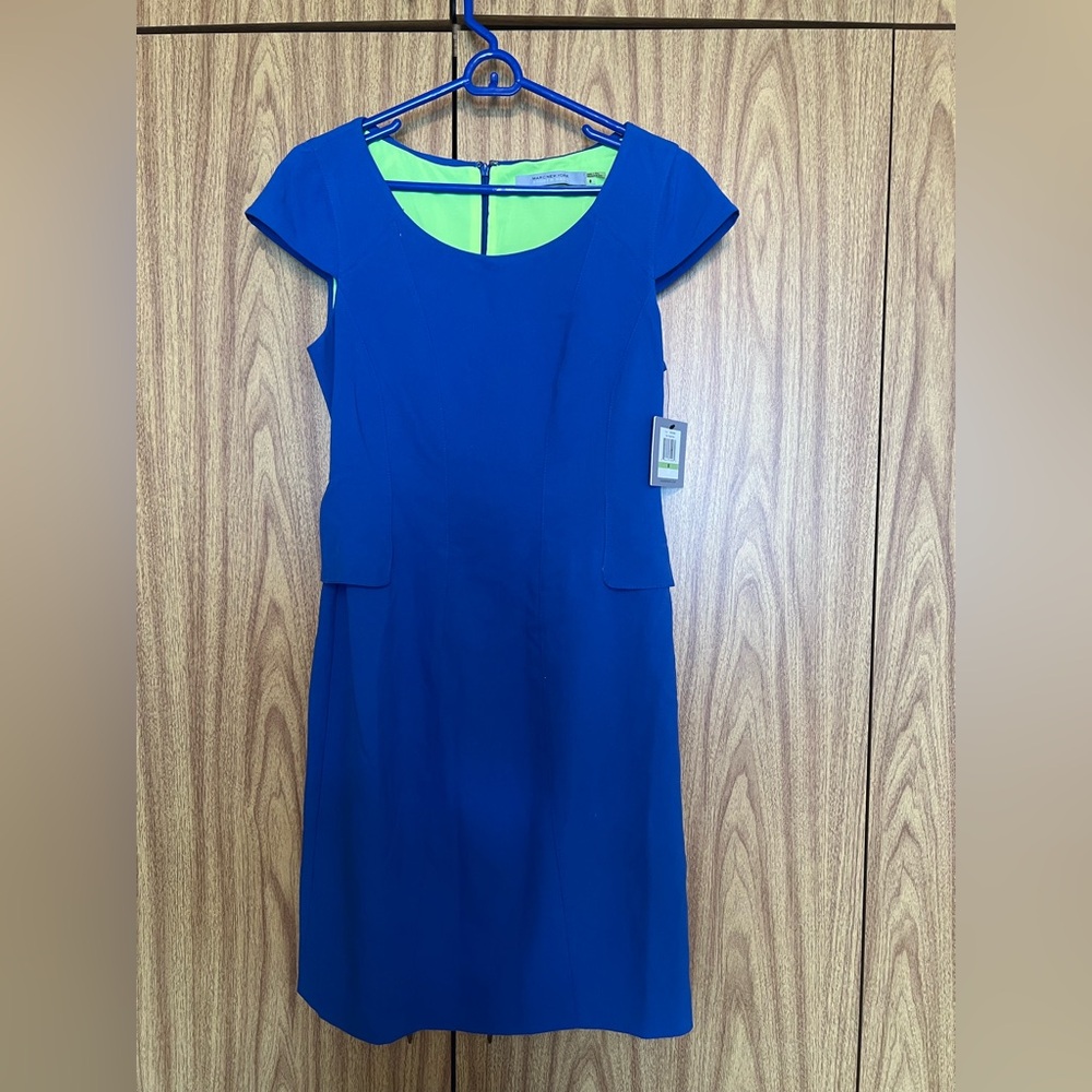 Marc Jacobs Elegant Blue Dress